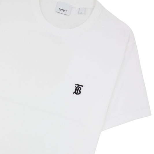 Burberry Monogram Motif Cotton T-shirt White