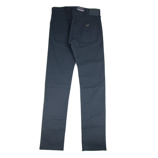 Armani Jeans Gabardine Stretch Navy Blue 95