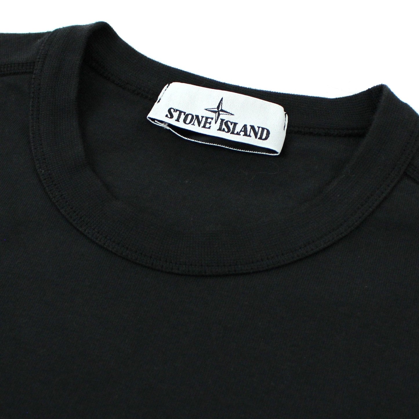 Stone Island Straight Light Weight Crewneck Sweat Black V0029
