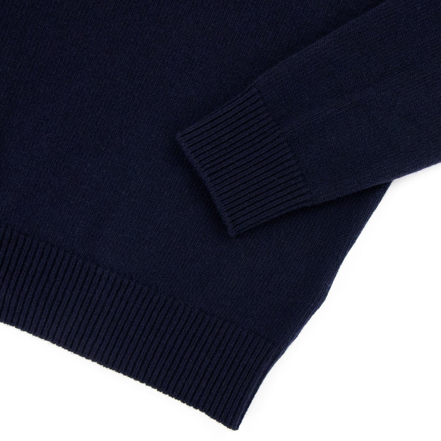 Stone Island 535a3 Lambswool Knitwear Navy V0020