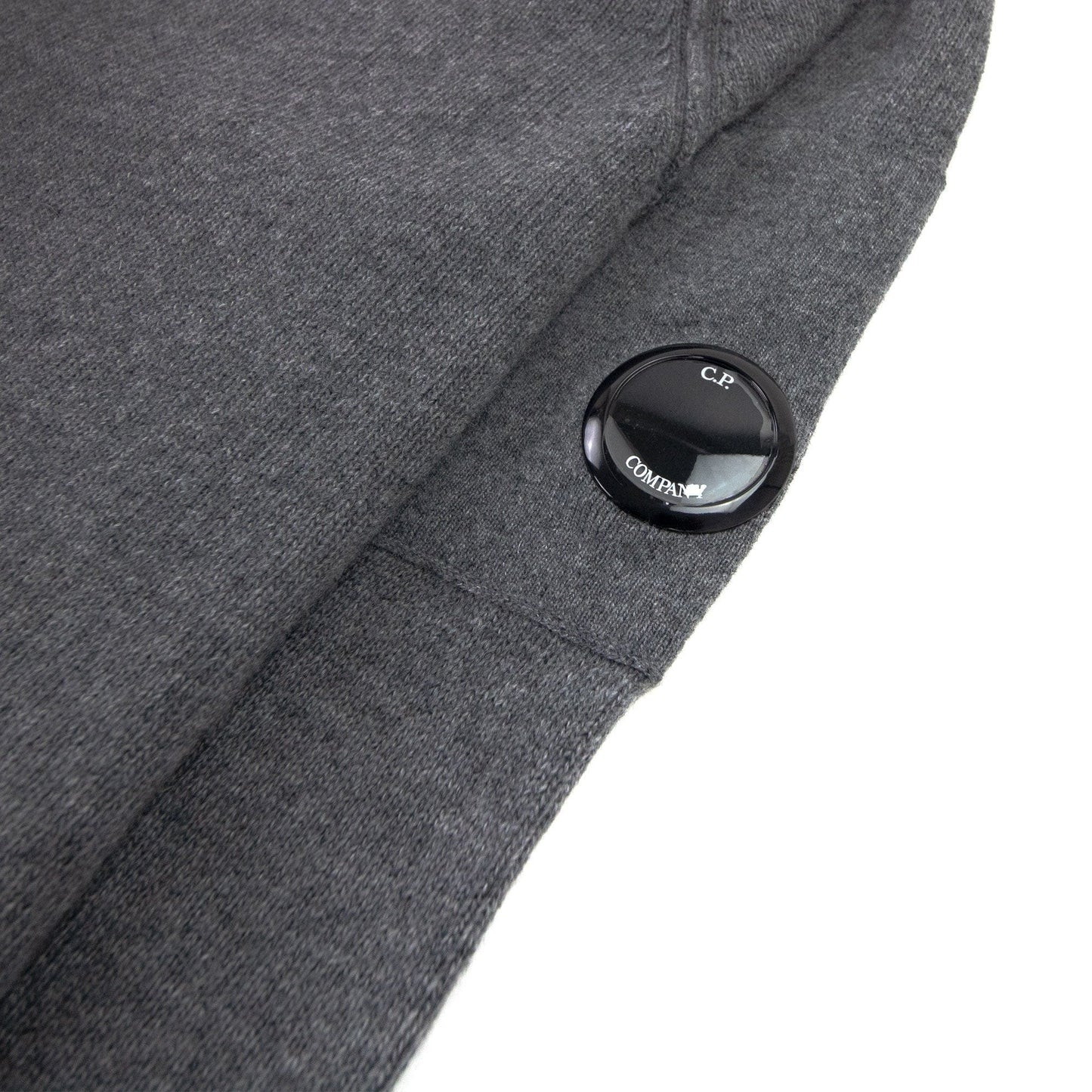 Cp Company Arm Lense Knitwear Sweatshirt Grey 925