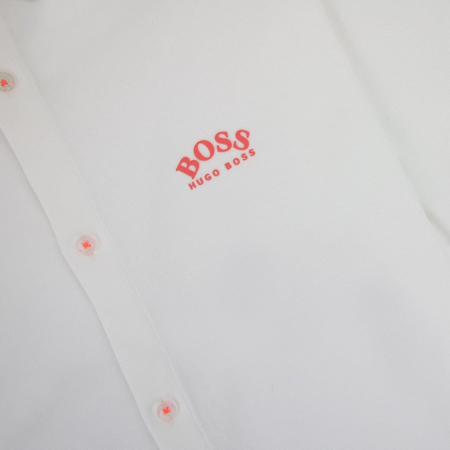 Hugo Boss Biadia R Curved Logo S/s Shirt White 100