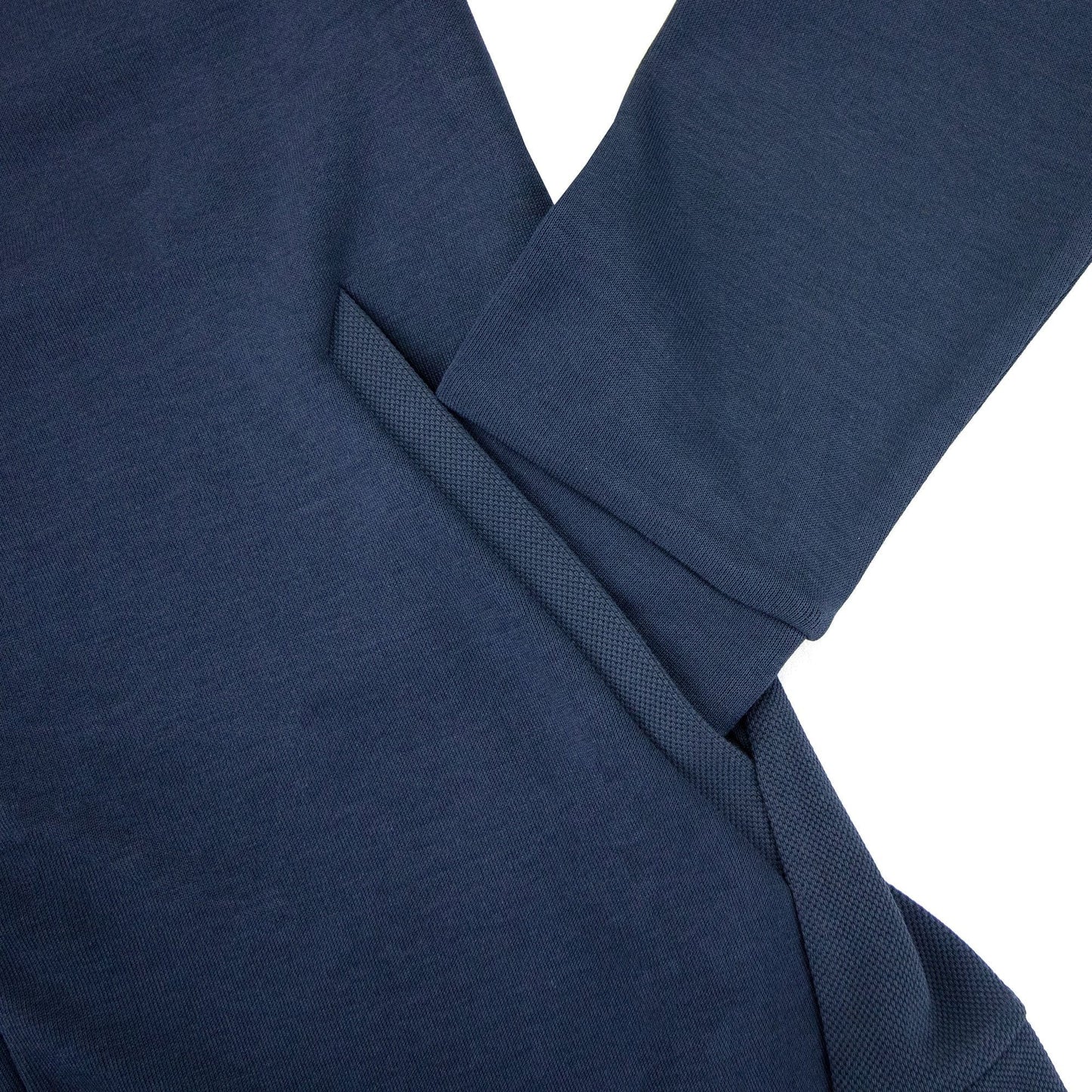 Hugo Boss Saggy Curved Logo Zip Up Sweatshirt Navy 410