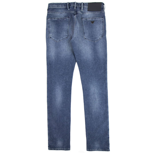 Emporio Armani J06 Five Pocket Slim Fit Jeans Denim Blue 942