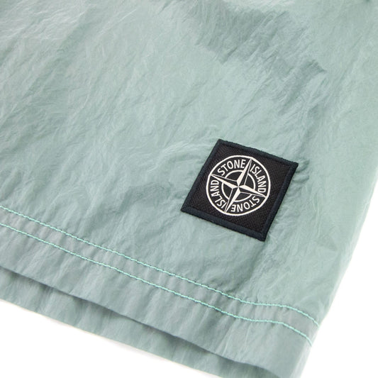 Stone Island B0943 Nylon Metal Swim Shorts Mint Green V0044