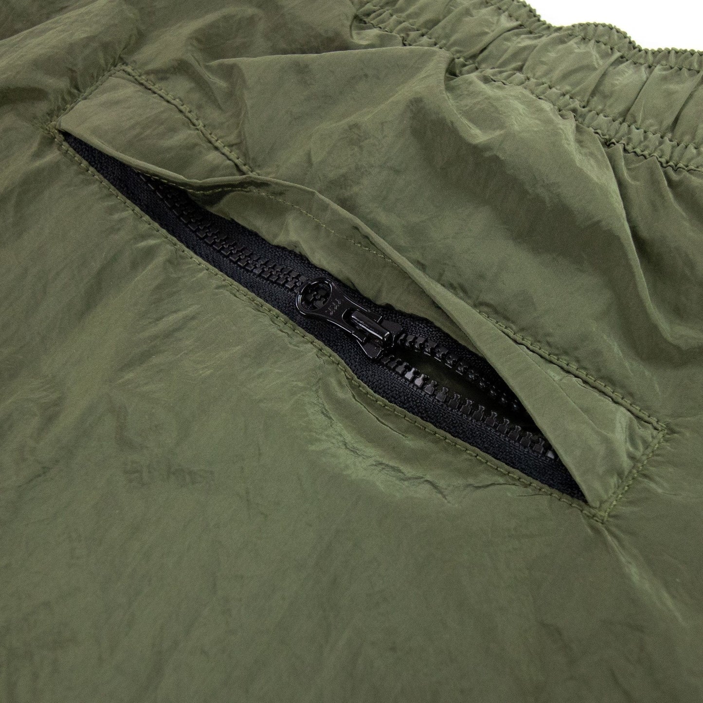 Stone Island B0943 Nylon Metal Swim Shorts Khaki V0058
