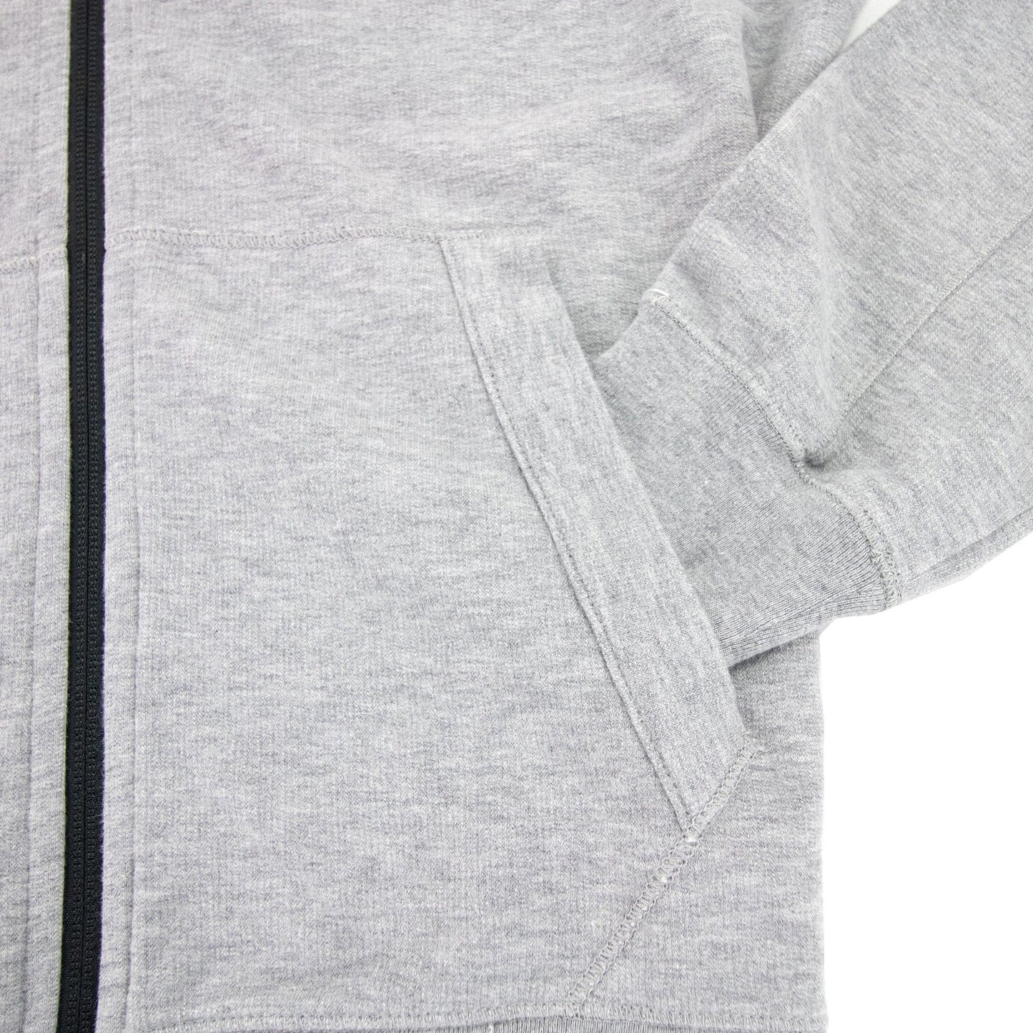 CP Company Diagonal Raised Fleece Full Zip Goggle Hoody Grey M93