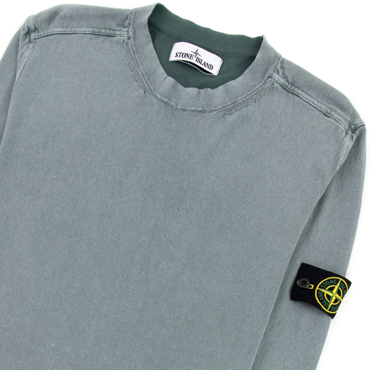 Stone Island 554d9 Knitwear Sweatshirt Green V0057