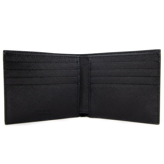 Prada Saffiano Leather Wallet Black