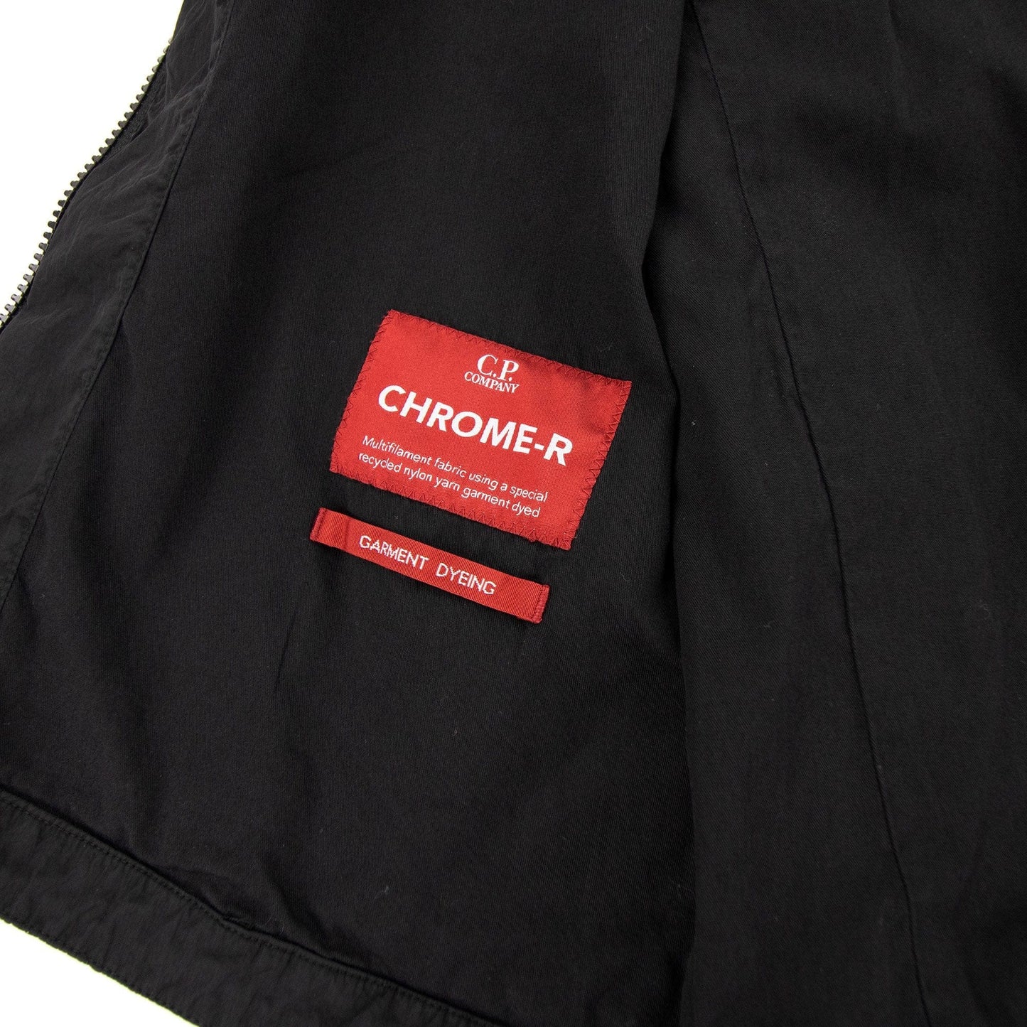 CP Company Chrome-r Detachable Goggle Overshirt Black 999