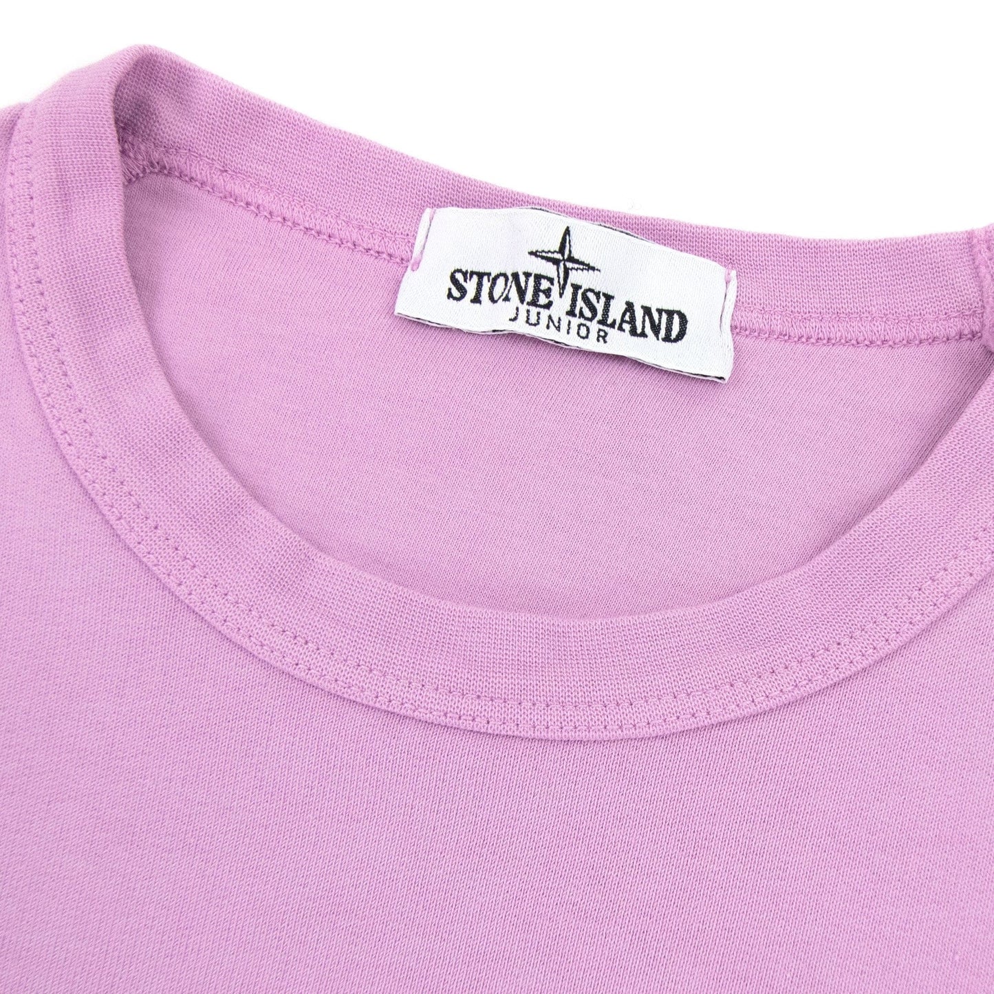 Stone Island Junior 60940 Crewneck Core Sweatshirt Rose Pink V0086