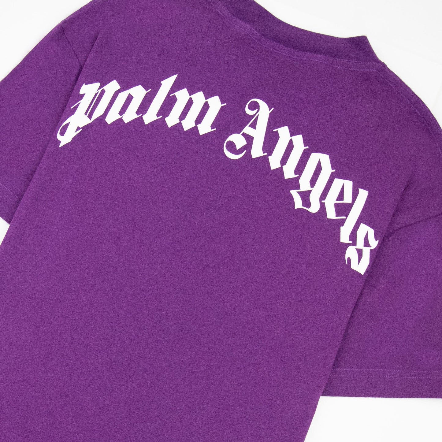 Palm Angels Ice Bear Logo T Shirt Purple/brown