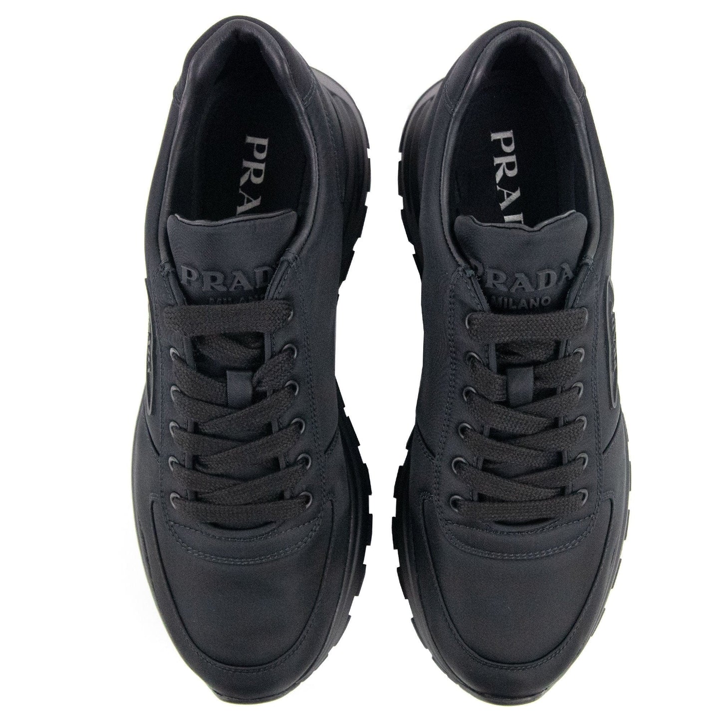 Prada Prax 01 Lace Up Sneakers Nero