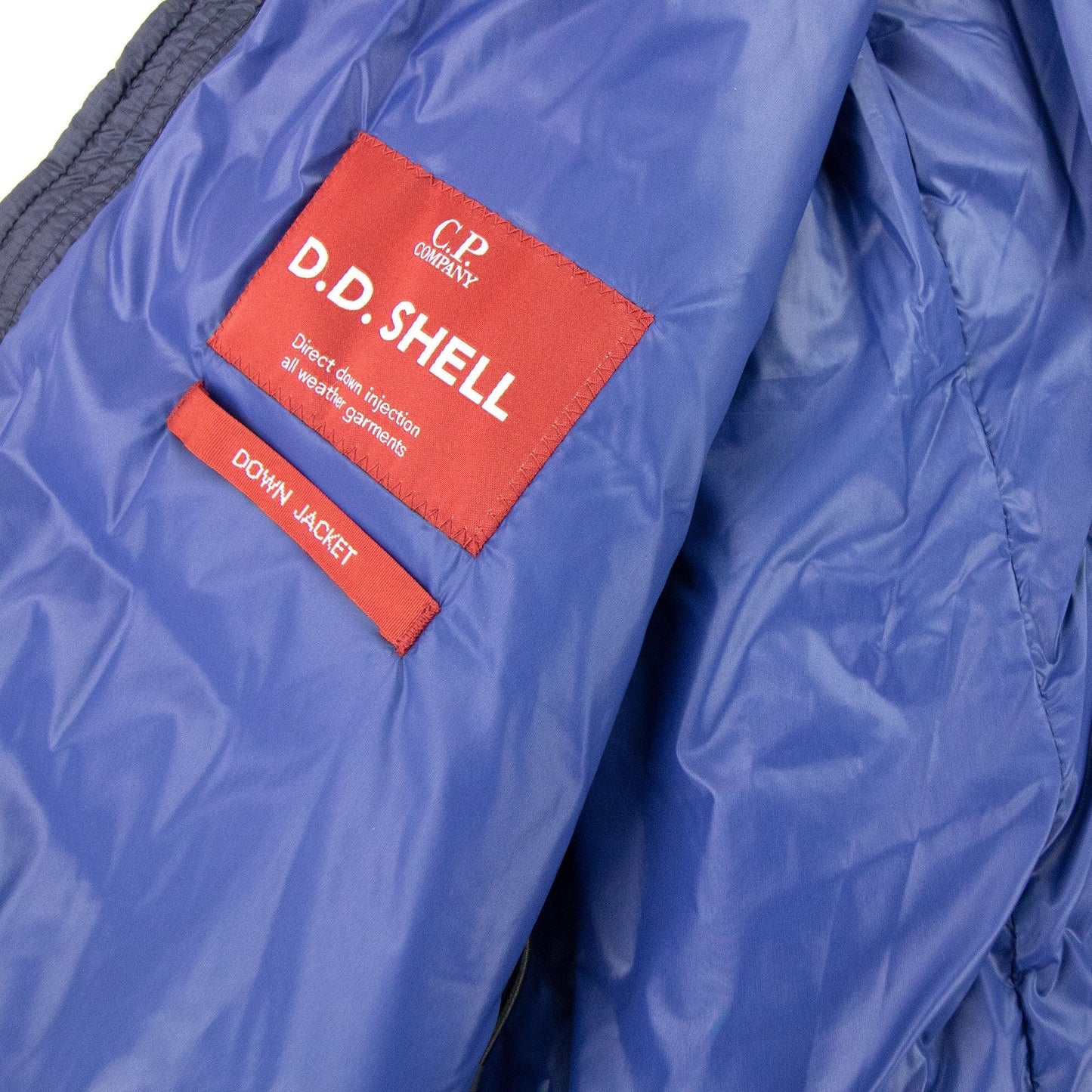Cp Company Dd Shell Goggle Jacket Blue 878