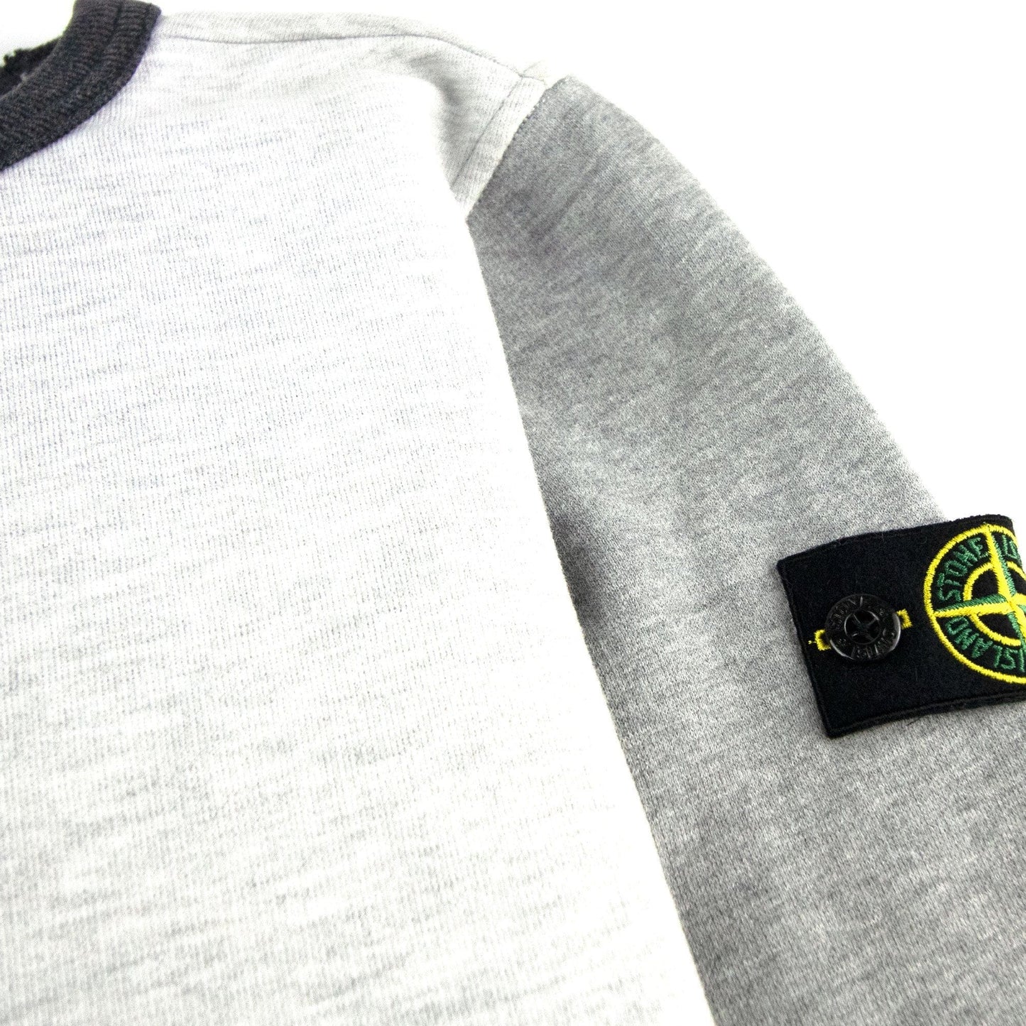Stone Island Junior 61338 Crewneck Sweatshirt Grey V1063