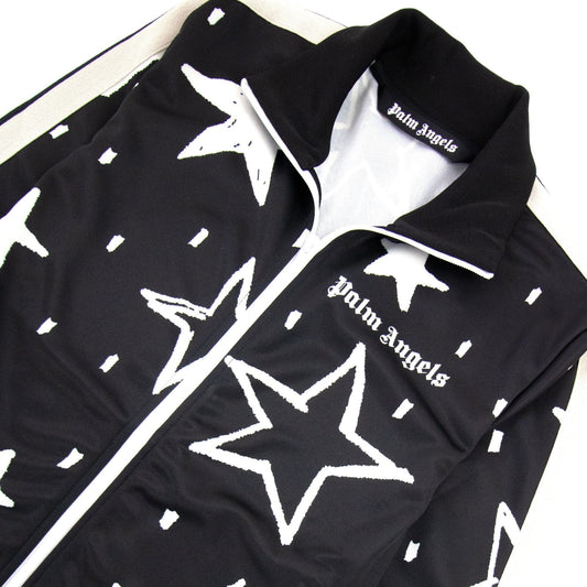 Palm Angels Night Sky Track Jacket Black/white