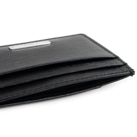 Hugo Boss Gallery A Leather Card Holder Black 001