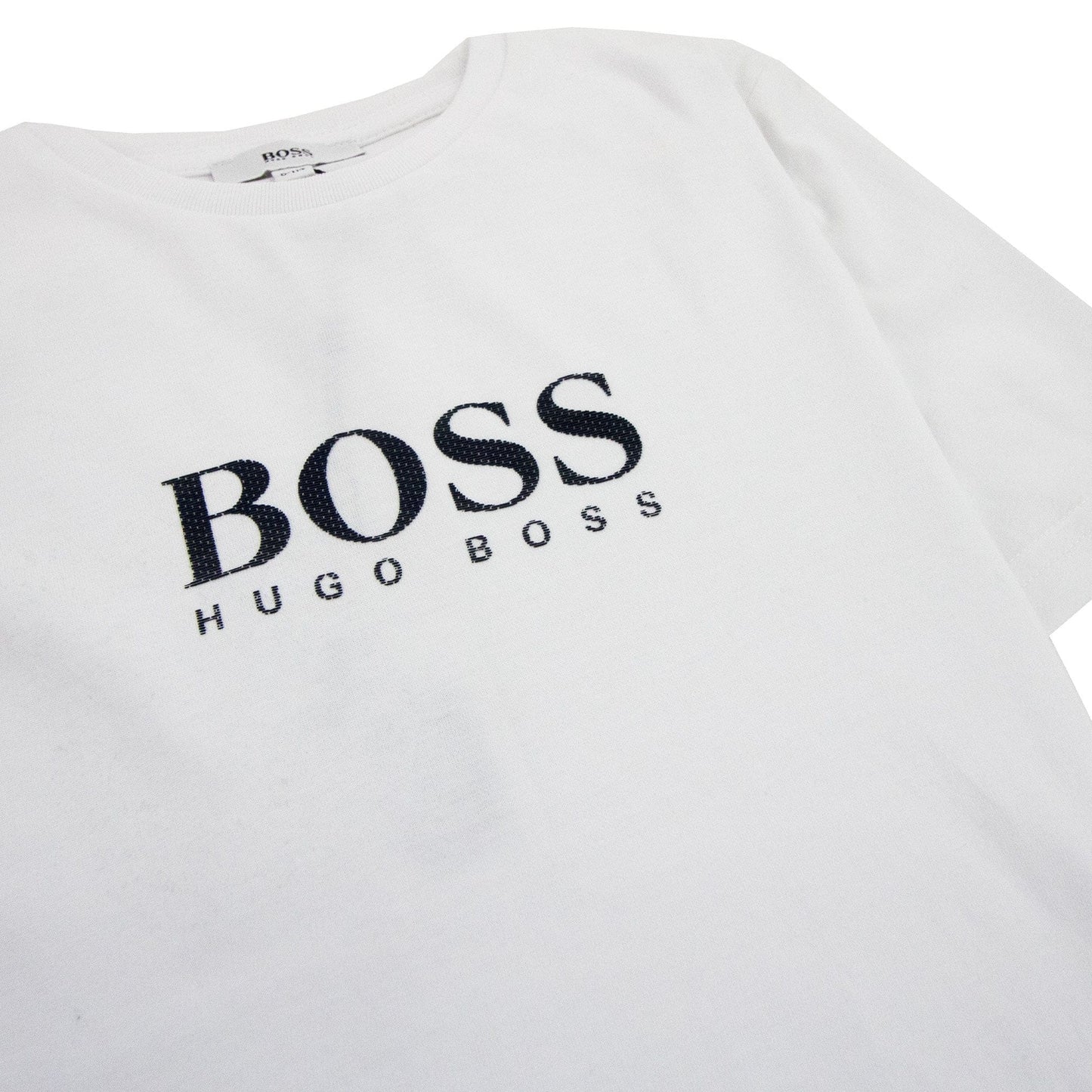 Hugo Boss Boss T/s Big Logo White/black