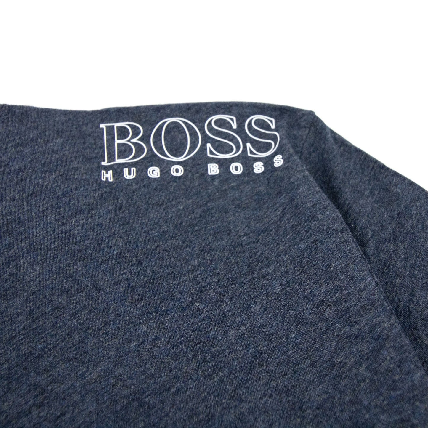 Hugo Boss Regular-fit T-shirt With Contrast Logo Dark Blue 415