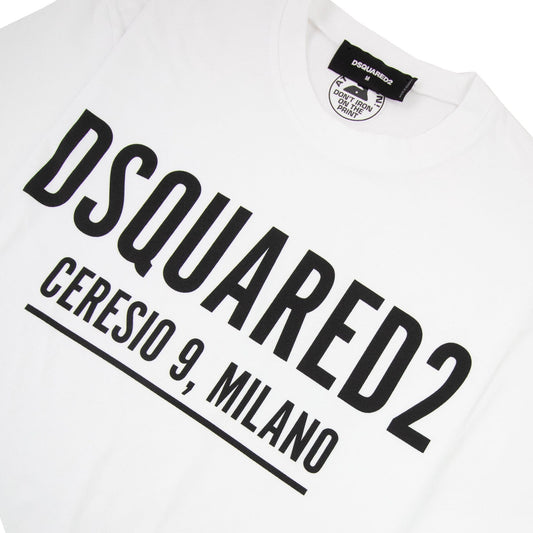 Dsquared2 Ceresio9 Cool T-shirt White 100