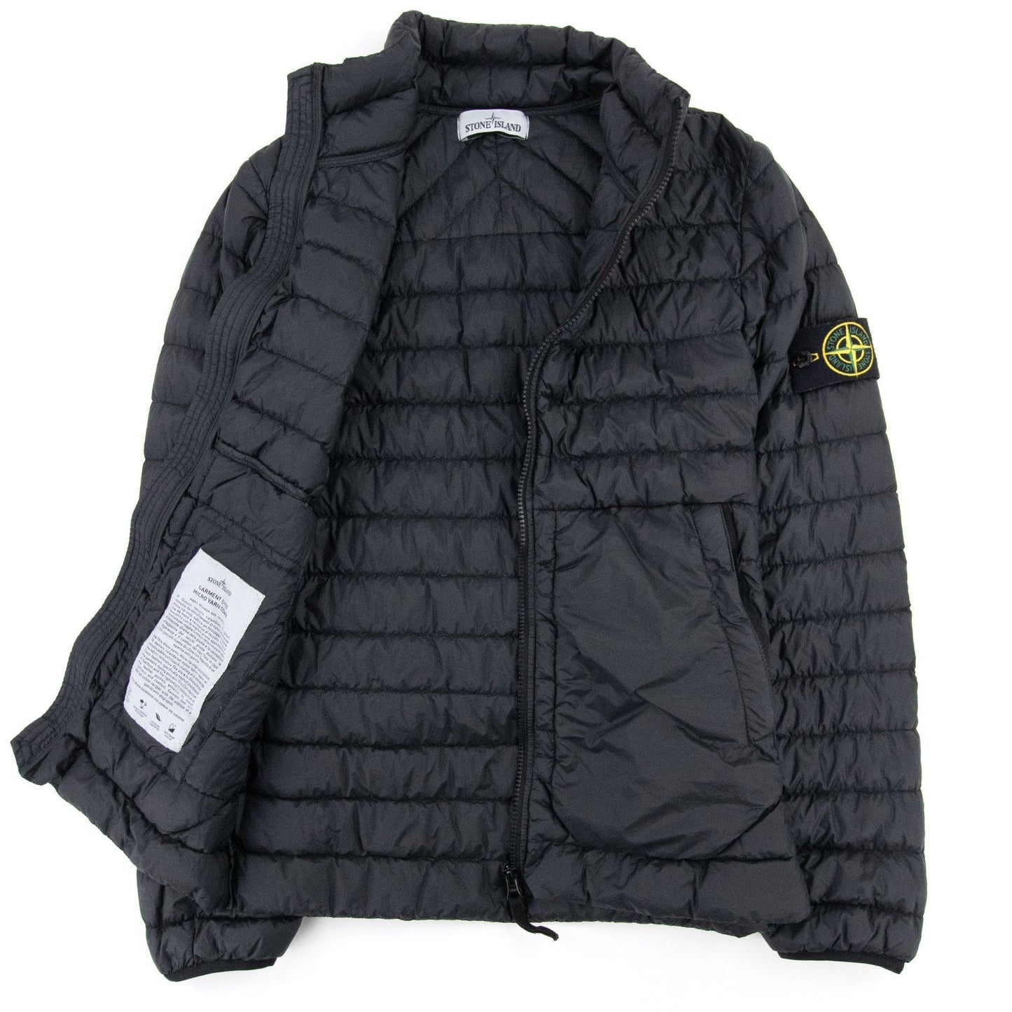 Stone Island Garment Dyed Micro Yarn Jacket Black V0029