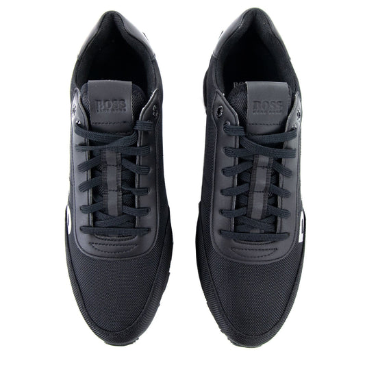 Hugo Boss Parkour Logo Trainers Black 001