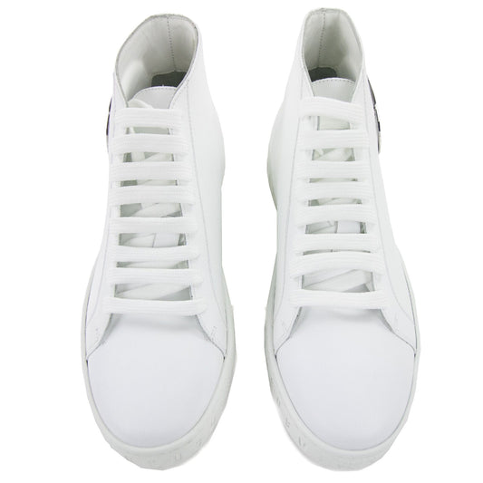 Versace Versus Lion Head High Top Sneaker White
