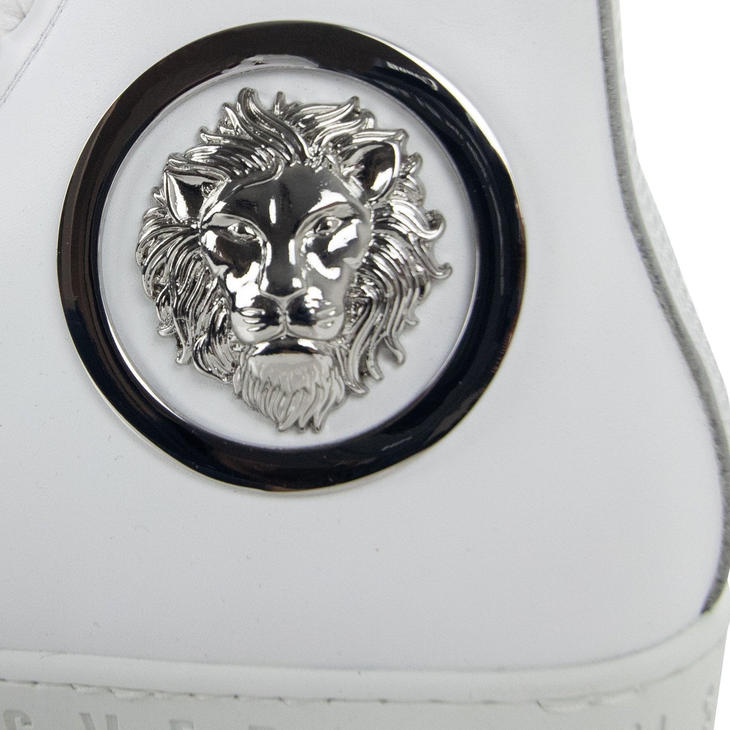 Versace Versus Lion Head High Top Sneaker White