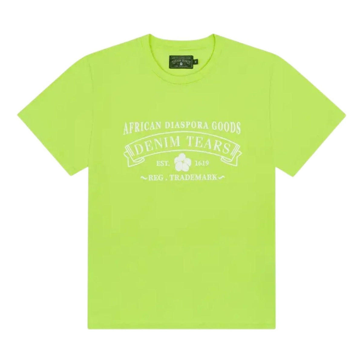 Denim Tears ADG T-Shirt 'Lime' SS25TSS053129