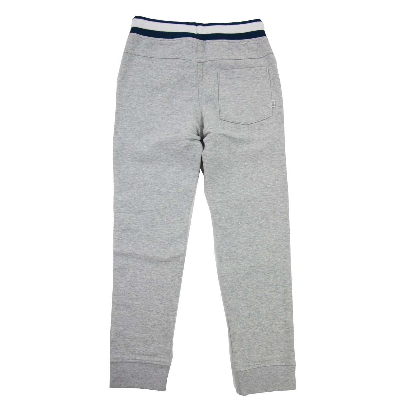 Hugo Boss Fleece Bottoms Leg Sign Grey/electric Blue