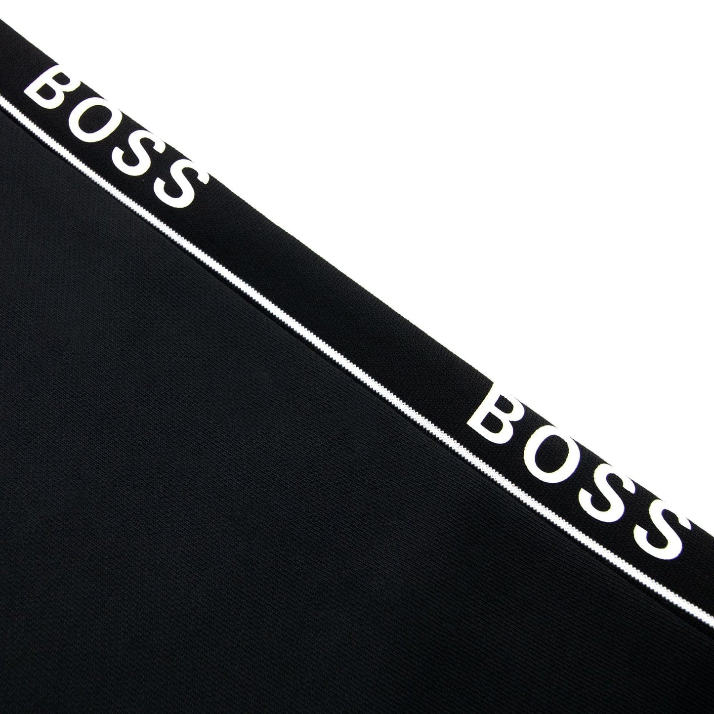 Hugo Boss Lamont Tape Logo Tracksuit Pants Black 001