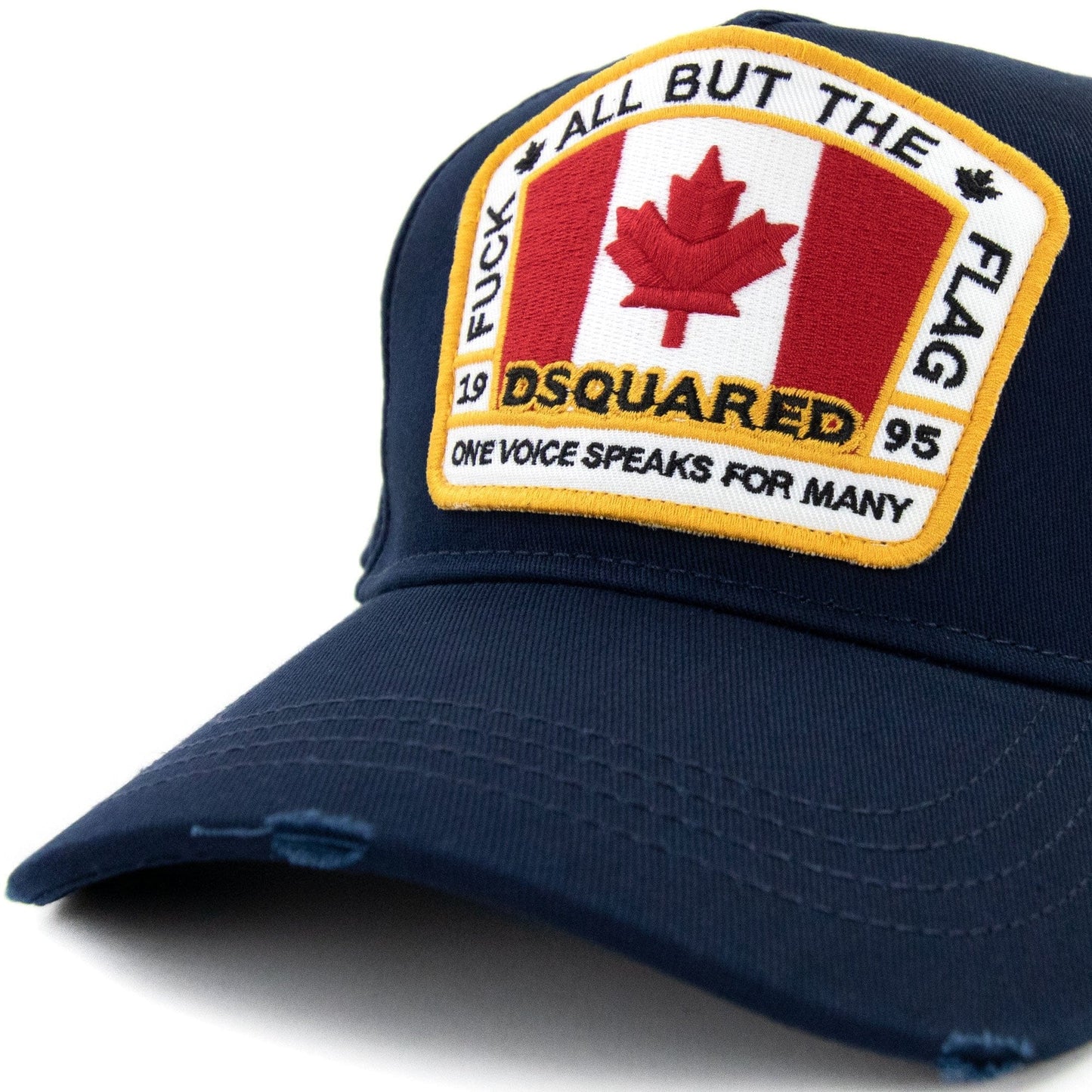 Dsquared2 Canadian Flag Baseball Cap Navy