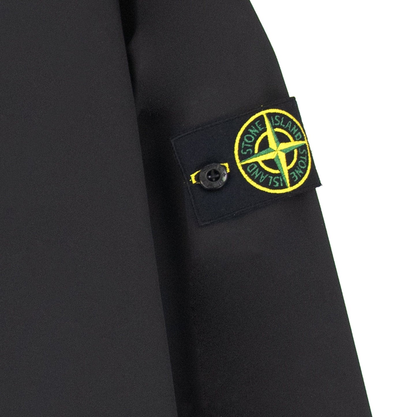 Stone Island 40427 Dye Technology Light Soft Shell Jacket Black V0029
