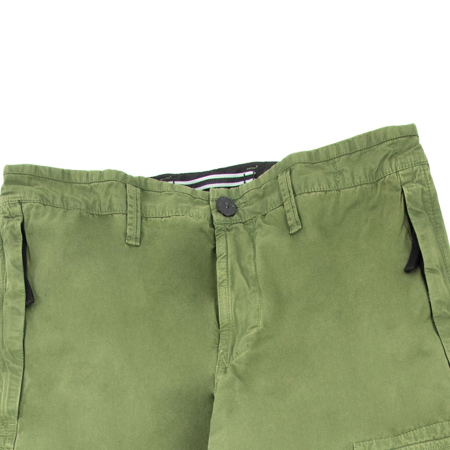 Stone Island Compass Badge Cargo Trousers Green V0158