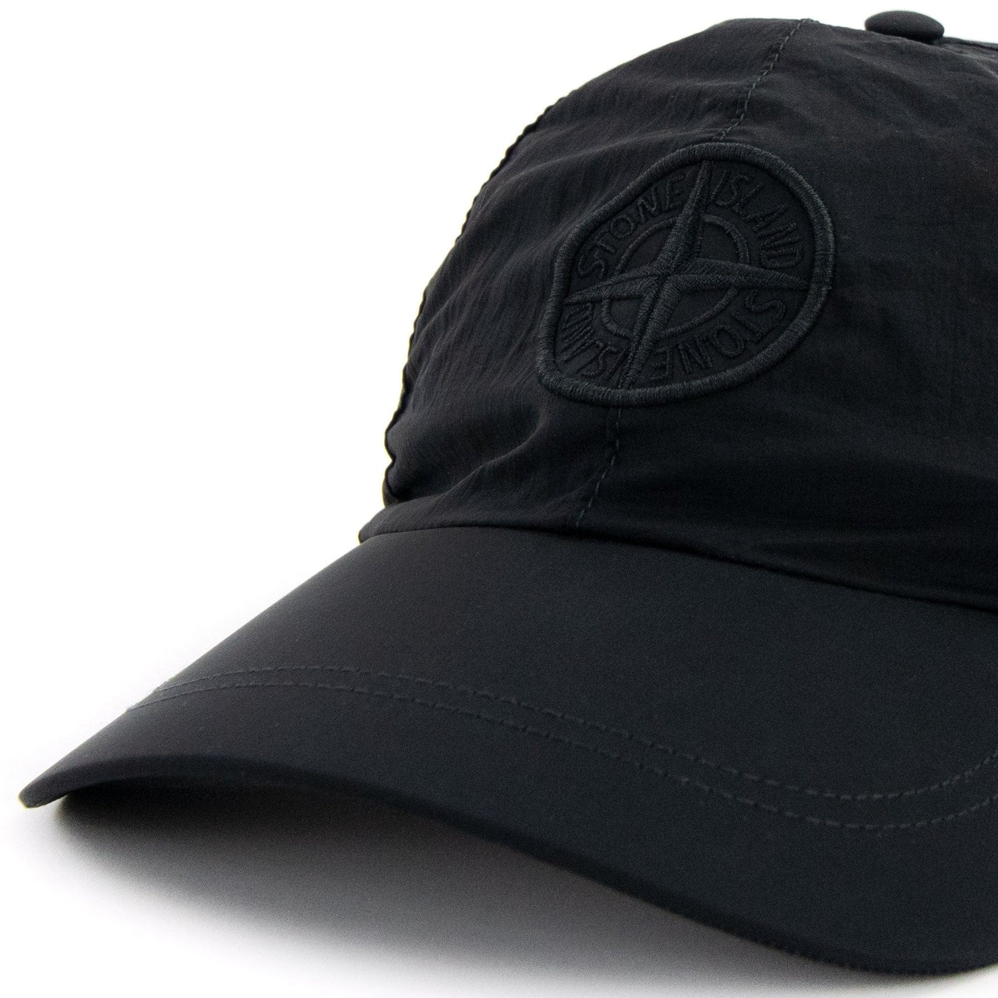 Stone Island 99576 Nylon Metal Compass Cap Black V0029