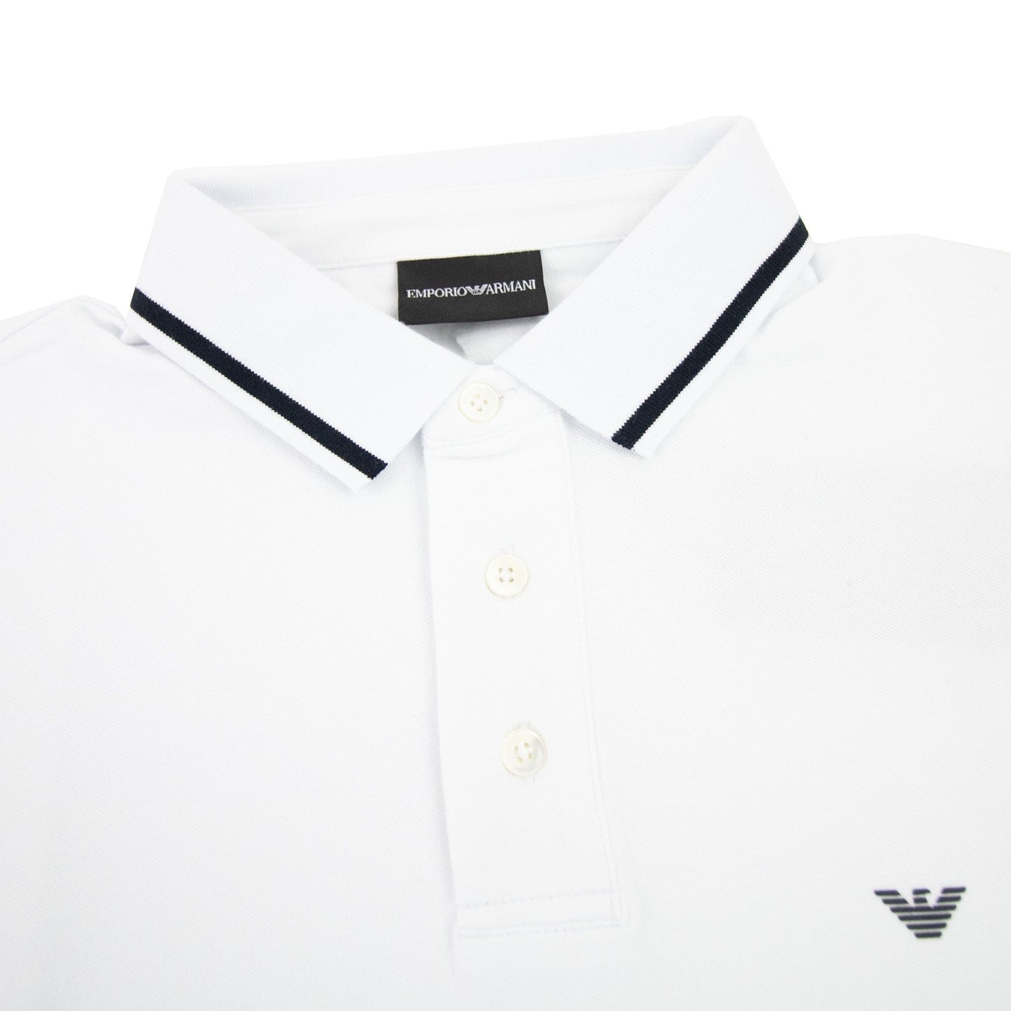 Emporio Armani Stretch Pique Polo