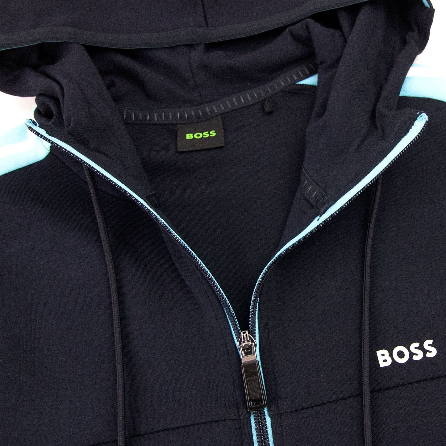 Hugo Boss Saggy 1 Hoody Side Stripes Navy 403
