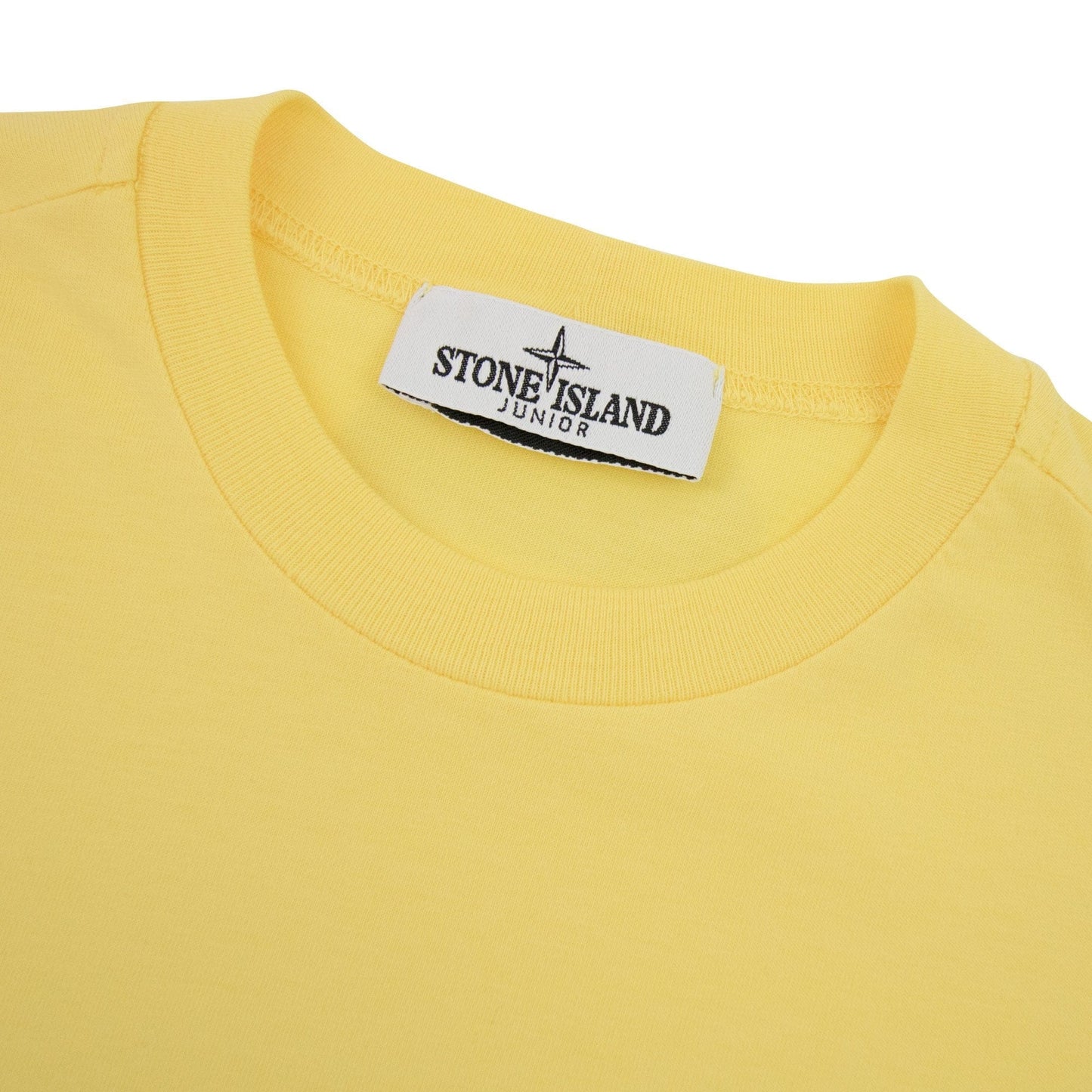 Stone Island Junior Chest Patch T/s Yellow V0030