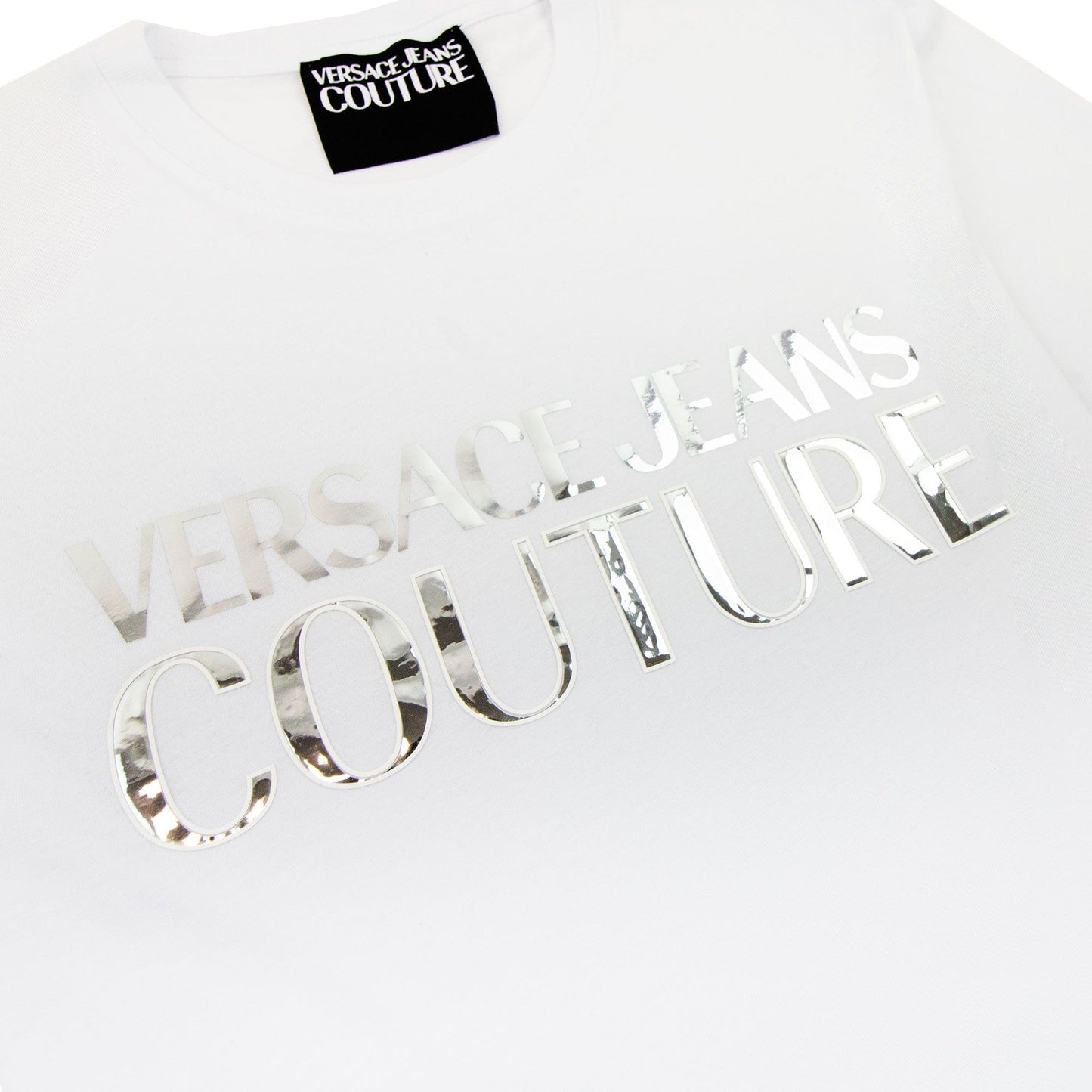 Versace Jeans Couture Logo T Shirt White/silver