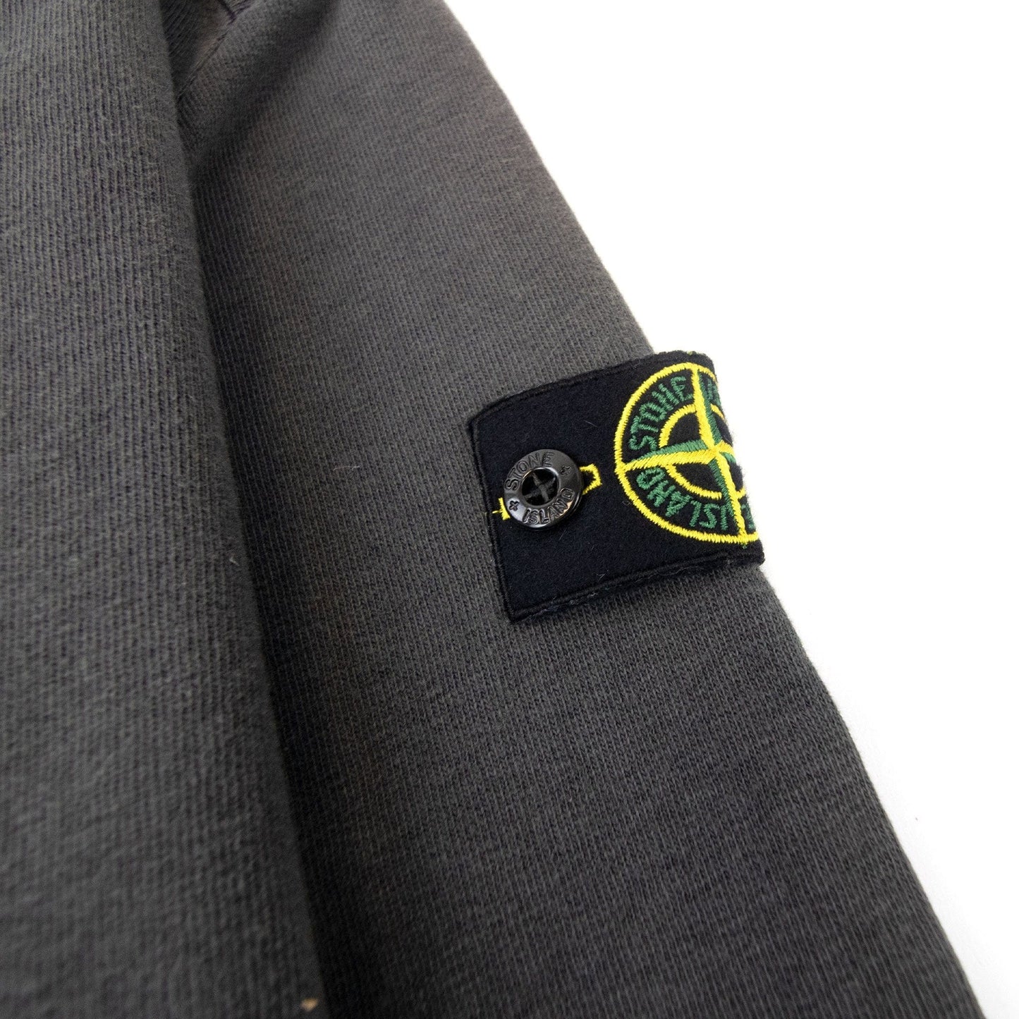 Stone Island Junior Light Fleece Crewneck Sweatshirt Grey V0165