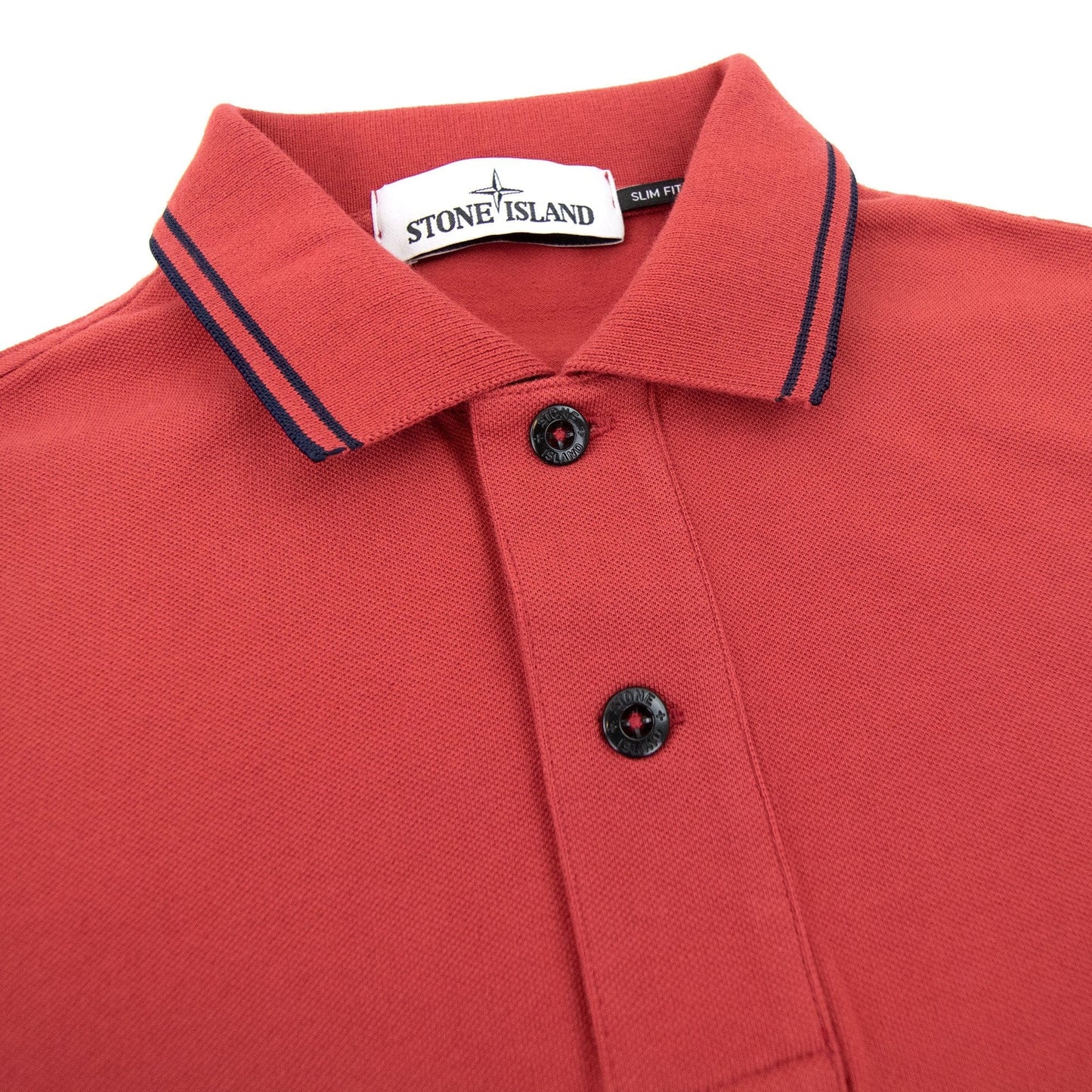 Stone Island Tip Polo Ss Red
