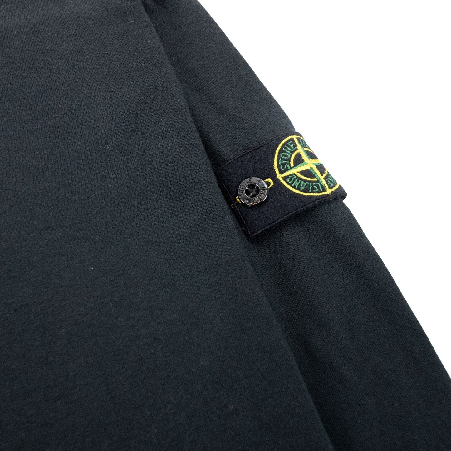 Stone Island Junior 20346 Long Sleeve T-shirt Black V0029