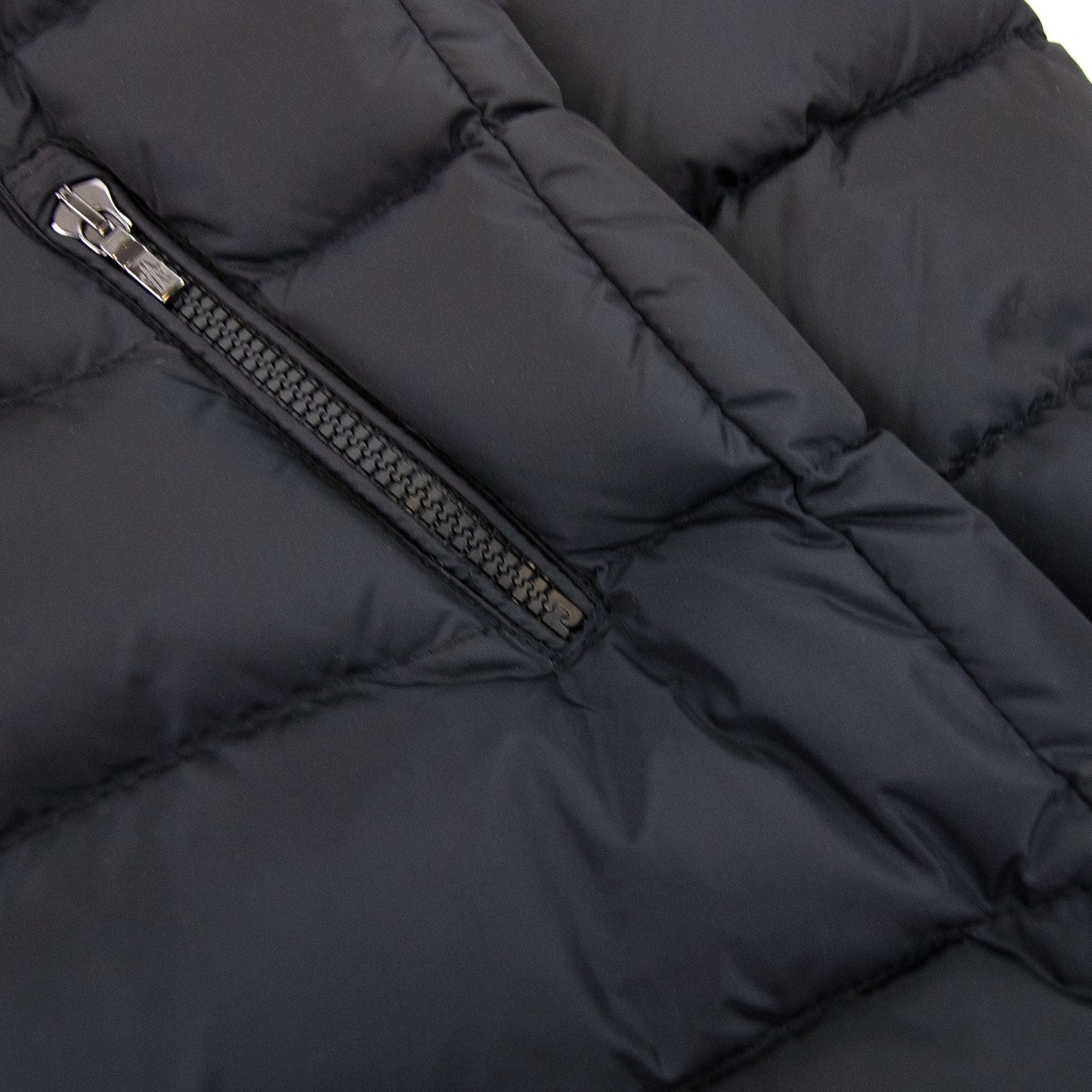 Moncler Abelle Long Parka Coat in Black