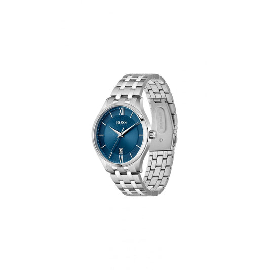 Hugo Boss Elite Quartz Calendar Watch Stainless Steel