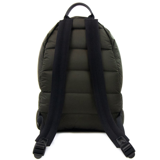 Moncler Legere Padded Backpack Khaki Green Orange 833