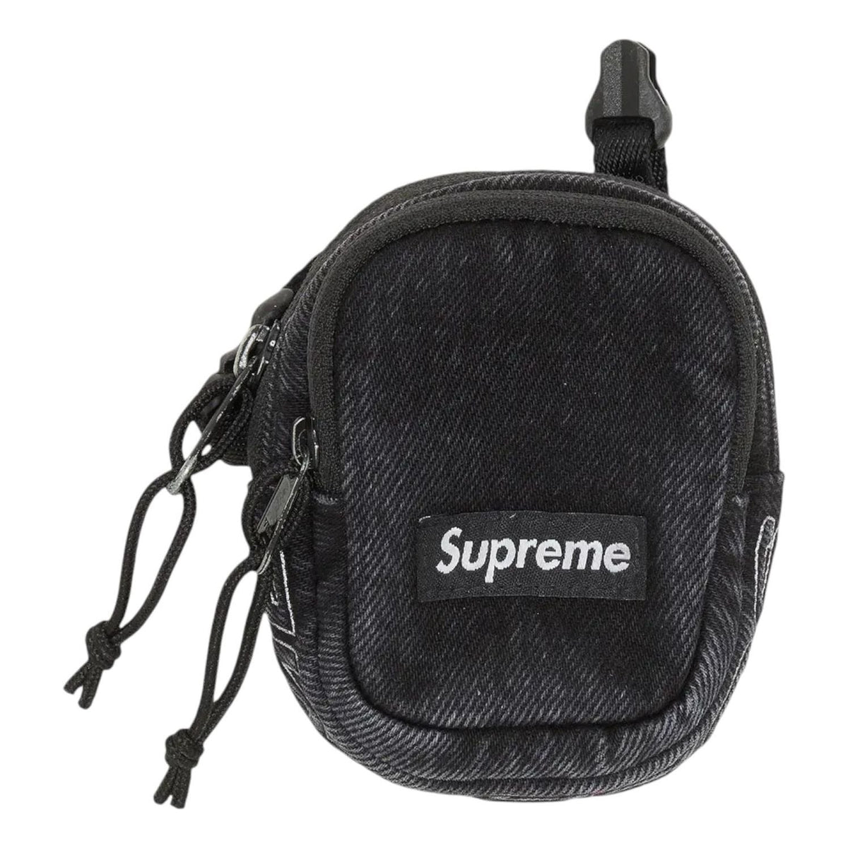Supreme Denim Mini Utility Bag 'Black' FW25B16-BLACK