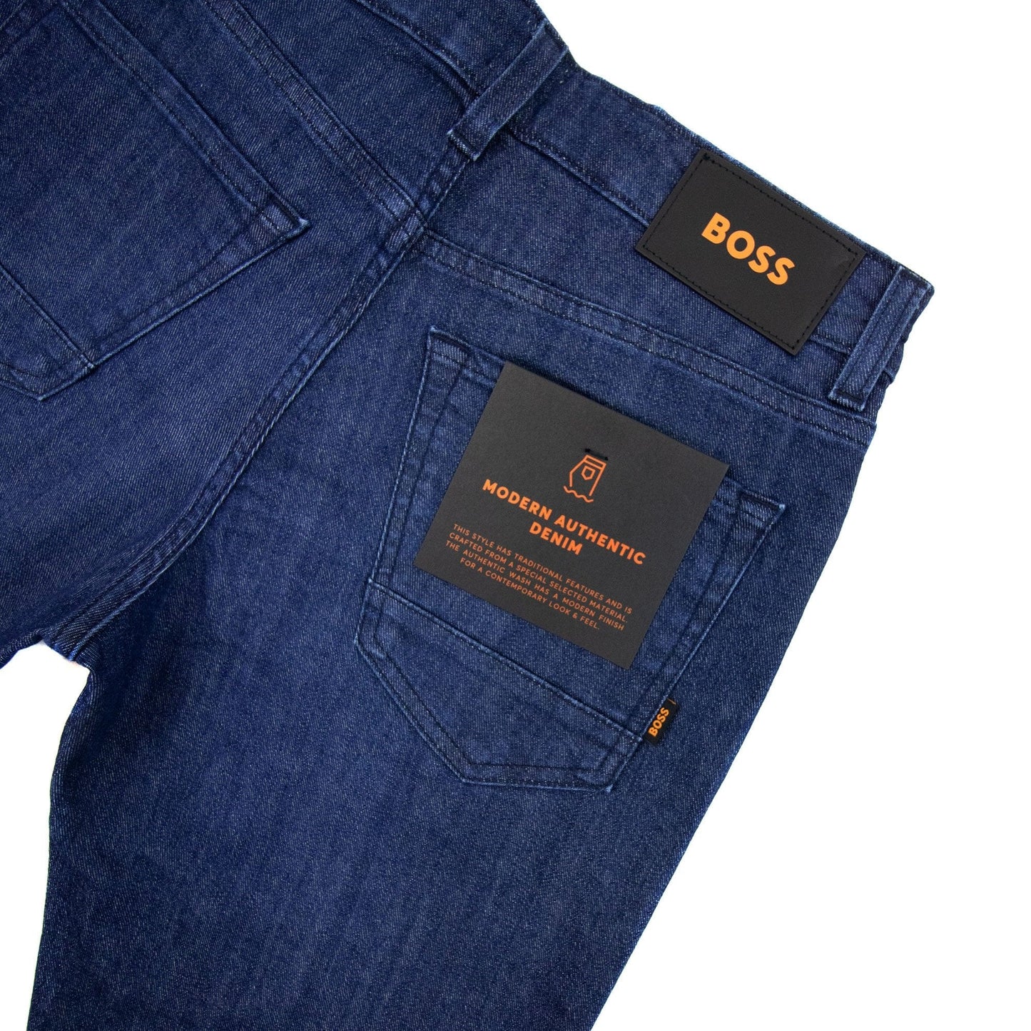 Hugo Boss Maine Regular Fit Jeans Dark Blue 405