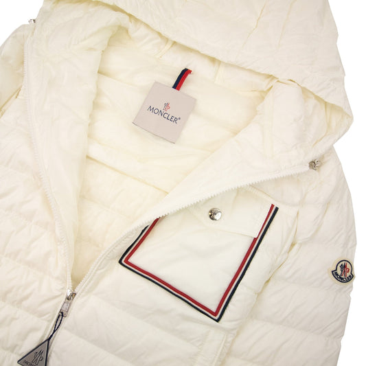 Moncler Lihou Short Dowb Jacket Off White 032