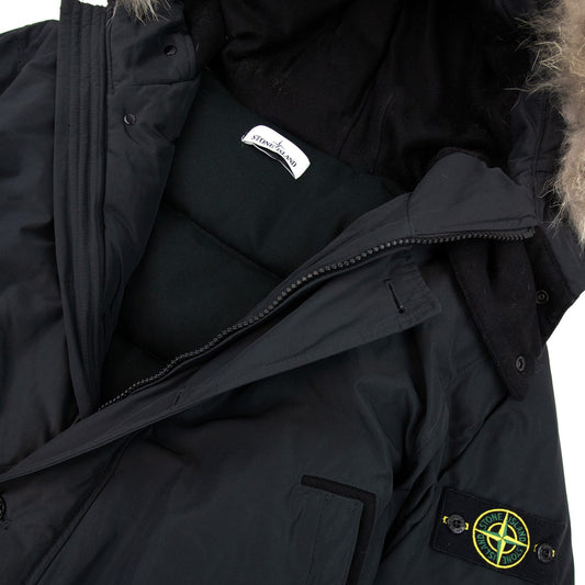 Stone Island 41926 Parka Down Jacket Dark Grey V0078