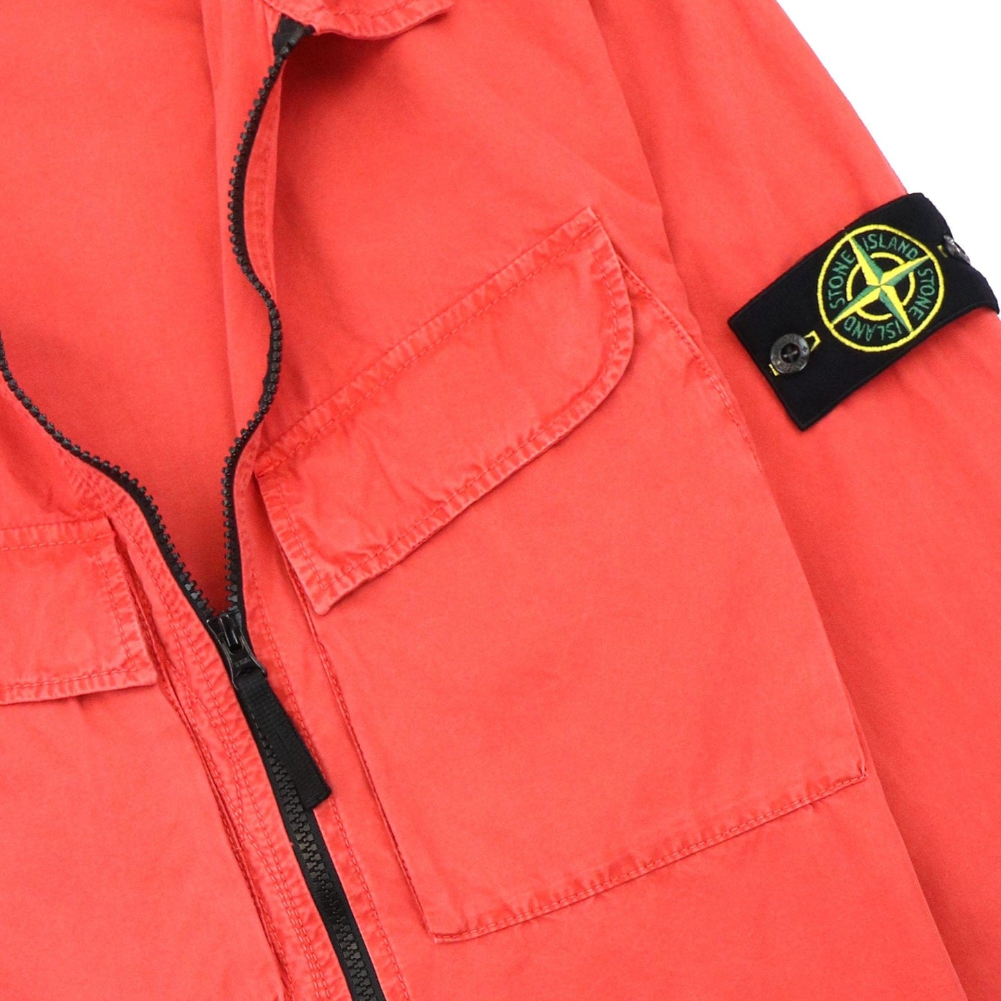 Stone Island 101wn T.co+old Over Shirt Red V0110